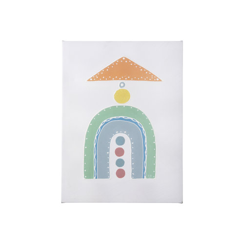 102048-S - Pavilion I by Mercana Studio a Hand Embellished Textured Canvas