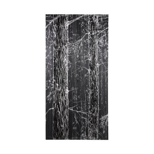 Forest BW II by Ariana a Hand Embellished Textured Canvas