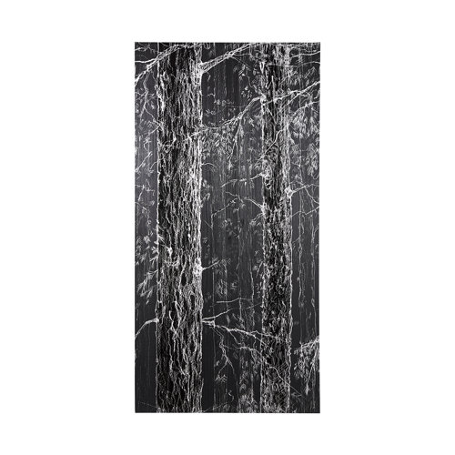 102051-L - Forest BW II by Ariana a Hand Embellished Textured Canvas