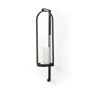 69488 - Kero 5.9L x 6.9W x 24.0H Black Metal Wall Candle Holder