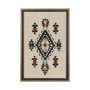 14017 - Creamy Tapestry II by Mercana Studio a Hand Embellished Textured Framed Art Print