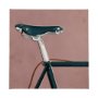 102024-L - Bike Saddle Pink by Alarm a Hand Embellished Textured Canvas