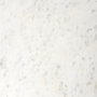 69247-AB - Lorlei 20.0L x 20.0W x 23.8H White Marble Top W/ Gray Iron Legs End and Side Table