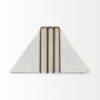 69216 - Sophia 8.0"L x 6.0"W x 7.0"H Marble Set Of Two Bookends