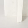 69219 - Sophia 5.5"L x 3.5"W x 10.5"H Marble Candle Holder Large