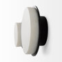 69222 - Sophia 5.0 L x 5.0 W x 3.0 H White Marble Set of 2 Wall Hooks