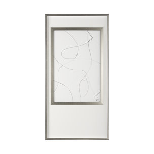 Geometry Experiment II by Studio M a handmade Original Framed Artwork under Glass