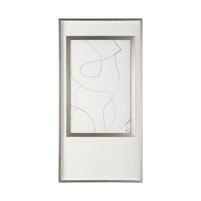 14039 - Geometry Experiment II by Studio M a handmade Original Framed Artwork under Glass