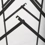 69634 - Direttore 44.1H Brown Leather Seat W/Black Iron Frame Bar Stool