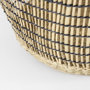 69583 - Triopas 15.7L x 15.7W x 13.4H (Set of 3) Medium Brown Seagrass Round Basket W/ Handles 