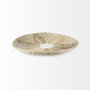 69603 - Mekhi 24.0L x 24.0W x 3.5 Light Brown Seagrass W/White String Round Wall Hanging Plate
