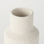 69475 - Salar 4.5L x 4.5W x 11.0H Cream Gourd Style Crackled Ceramic Vase