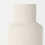 69475 - Salar 4.5L x 4.5W x 11.0H Cream Gourd Style Crackled Ceramic Vase