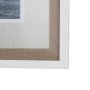 13761 - Icelandic Seascape by Jonathan Klassen Hand Embellished Textured Framed Art Print Matted under Glass