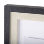 14012 - Pages I by Mercana Studio a Hand Embelished Textured Framed Art Print Matted under Glass