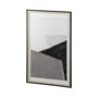 14013 - Pages II by Mercana Studio a Hand Embelished Textured Framed Art Print Matted under Glass