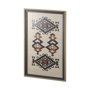 14016 - Creamy Tapestry I by Mercana Studio a Hand Embellished Textured Framed Art Print