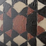 14016 - Creamy Tapestry I by Mercana Studio a Hand Embellished Textured Framed Art Print