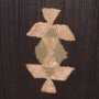 14020 - Brown Tapestry III by Mercana Studio a Hand Embellished Textured Framed Art Print