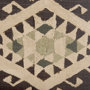 14022 - Brown Tapestry VI by Mercana Studio a Hand Embellished Textured Framed Art Print