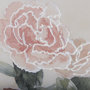 14024 - Boho Flowers I by Mercana Studio a Hand Embellished Textured Framed Art Print Matted under Glass