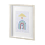 14029 - Pavilion II by Mercana Studio a Hand Embellished Textured Framed Art Print Matted under Glass
