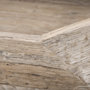 50510 - Esagono Octagonal Reclaimed Wood Coffee Table w/ Storage