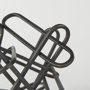 69495 - Henderson 10.4L x 8.3W x 7.7H Black Metal Paperclip Decorative Object