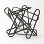 69496 - Henderson 12.2L x 9.1W x 9.1H Black Metal Paperclip Decorative Object