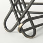 69496 - Henderson 12.2L x 9.1W x 9.1H Black Metal Paperclip Decorative Object