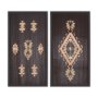 14020 - Brown Tapestry III by Mercana Studio a Hand Embellished Textured Framed Art Print