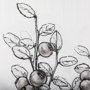 102011-S - Wildberry Collection Hucklberry by Ariana a Hand Embellished Textured Canvas