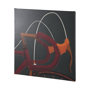 102019-L - Bike Handle Green by Alarm a Hand Embellished Textured Canvas