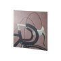102020-S - Bike Handle Pink by Alarm a Hand Embellished Textured Canvas
