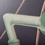 102021-S - Bike Handle Purple by Alarm a Hand Embellished Textured Canvas