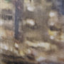 102027-L - City Fox by Mercana Studio a Hand Embellished Textured Canvas