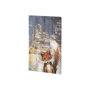102027-S - City Fox by Mercana Studio a Hand Embellished Textured Canvas