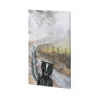 102028-L - Country Skunk by Mercana Studio a Hand Embellished Textured Canvas