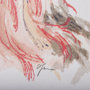 101971-L - Lama II by Mercana Studio a Hand Embellished Textured Canvas