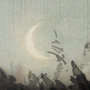 102040-L - Moon Sets, Sun Rises I by Mercana Studio a Hand Embellished Textured Canvas