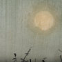 102041-L - Moon Sets, Sun Rises II by Mercana Studio a Hand Embellished Textured Canvas