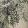 102047-L - Evergreen collection IV by Victoria a Hand Embellished Textured Canvas
