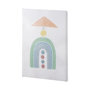 102048-L - Pavilion I by Mercana Studio a Hand Embellished Textured Canvas