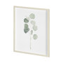 13365 - Soft Eucalyptus Branch I by Emma Scarvey Hand Embellished Framed Art Print Matted under Glass