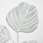 13365 - Soft Eucalyptus Branch I by Emma Scarvey Hand Embellished Framed Art Print Matted under Glass