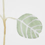 13366 - Soft Eucalyptus Branch II by Emma Scarvey Hand Embellished Framed Art Print Matted under Glass