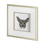 13378 - Charlote (Chihuahua) by Mercana Studio Hand Embellished Textured Framed Art Print Matted under Glass