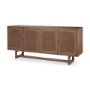 69894 - Grier Medium Brown Solid Wood W/Cane Sideboard