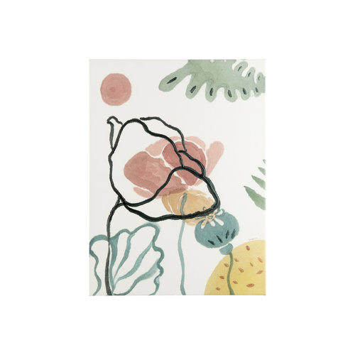 101890-S - Before Summer I by Mercana Studio a Hand Embellished Textured Canvas