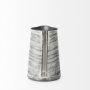 68058 - Serena I 8H Small Gray/White Textured Metal Jug